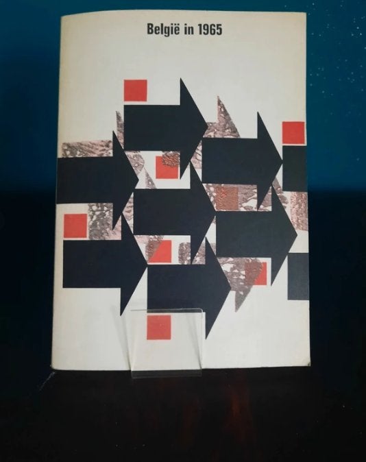 La Belgique en 1965 - Pochette rétro d'INBEL (Yves Seghint), Utilisé, 20e siècle ou après, Yves Seghin, Enlèvement ou Envoi