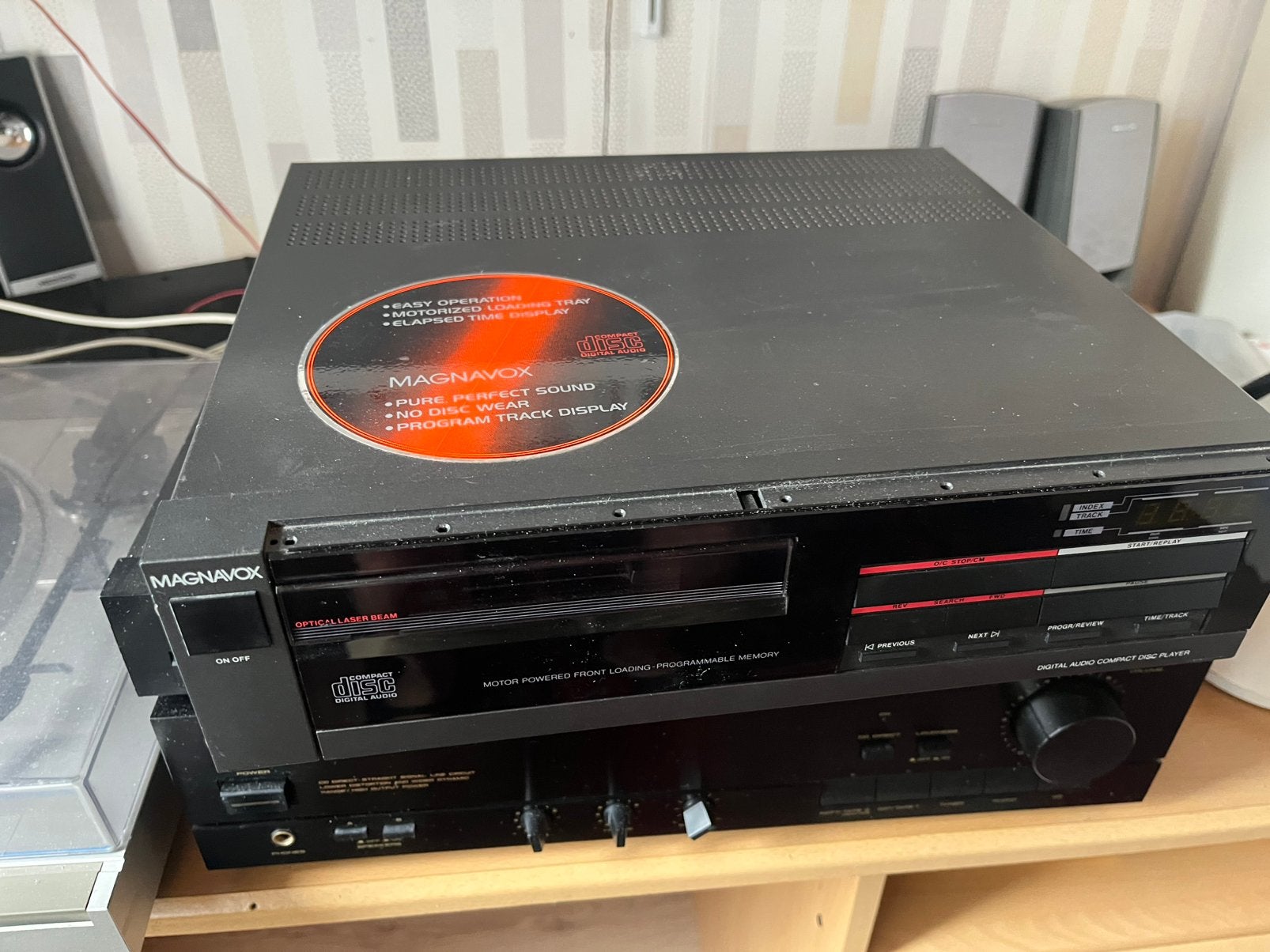 Cd-speler Magnavox, Ophalen, Philips, Gebruikt, Losse componenten