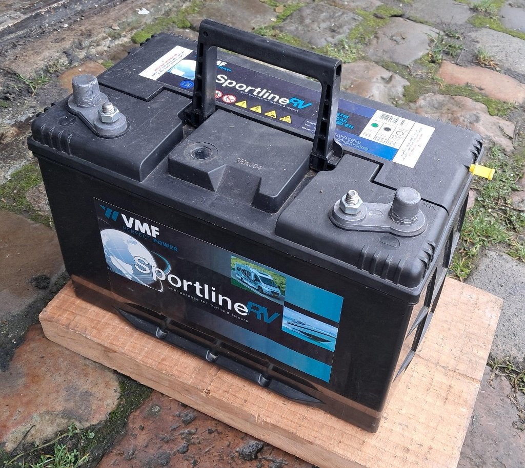 auto accu of batterij VMF 12V 90AH, Auto-onderdelen, Ophalen, Gebruikt, BMW