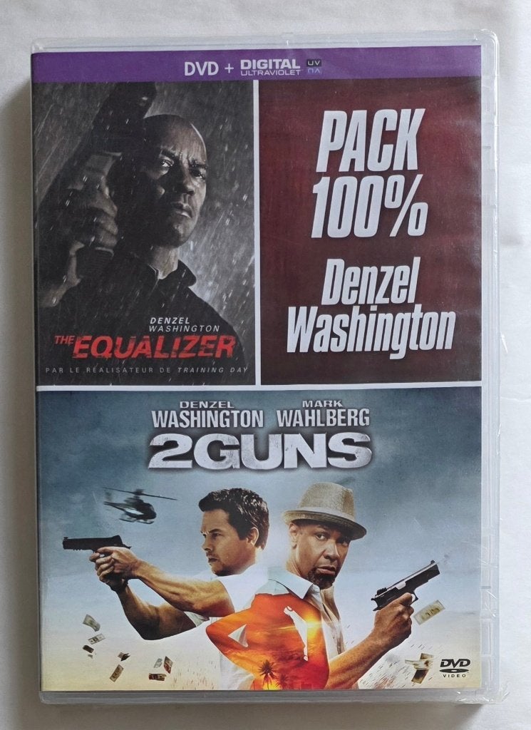 The Equalizer + 2Guns (Washington) neuf sous blister, Cd's en Dvd's, Vanaf 12 jaar, Ophalen of Verzenden, Nieuw in verpakking