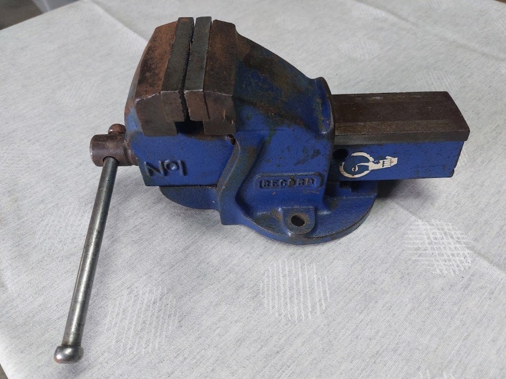 Bankschroef, Bricolage & Construction, Enlèvement, Utilisé, Étau