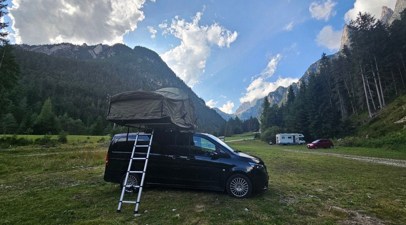 Daktent dare to be different 140l, Ophalen