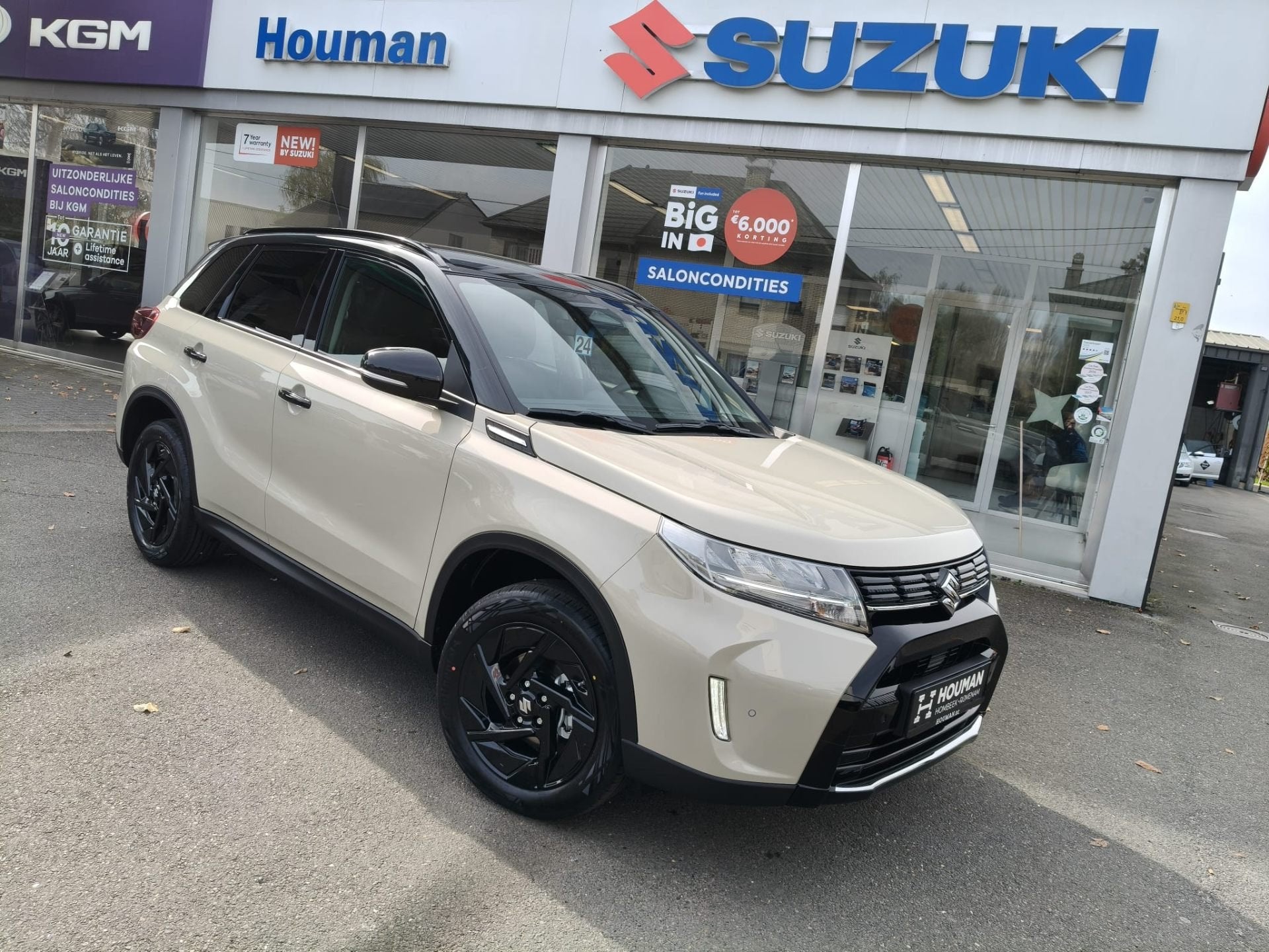 Suzuki Vitara Suzuki Vitara Tsuki Automaat (automatique), Autos, Neuf, Carnet d'entretien, Autres couleurs, Noir