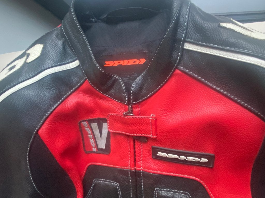 Lederen motorpak M48 Spidi Varitek, Ophalen of Verzenden, Tweedehands, Heren, Combipak