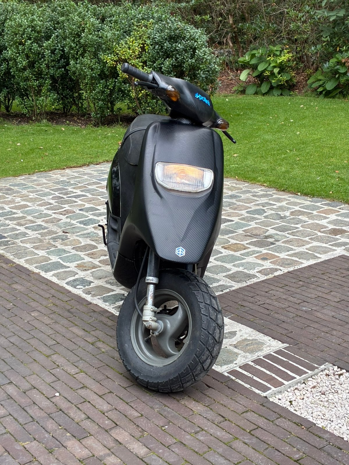 Piaggio typhoon 50 1996 carbon, Ophalen, Tweetakt, Gebruikt, Klasse B (45 km/u)