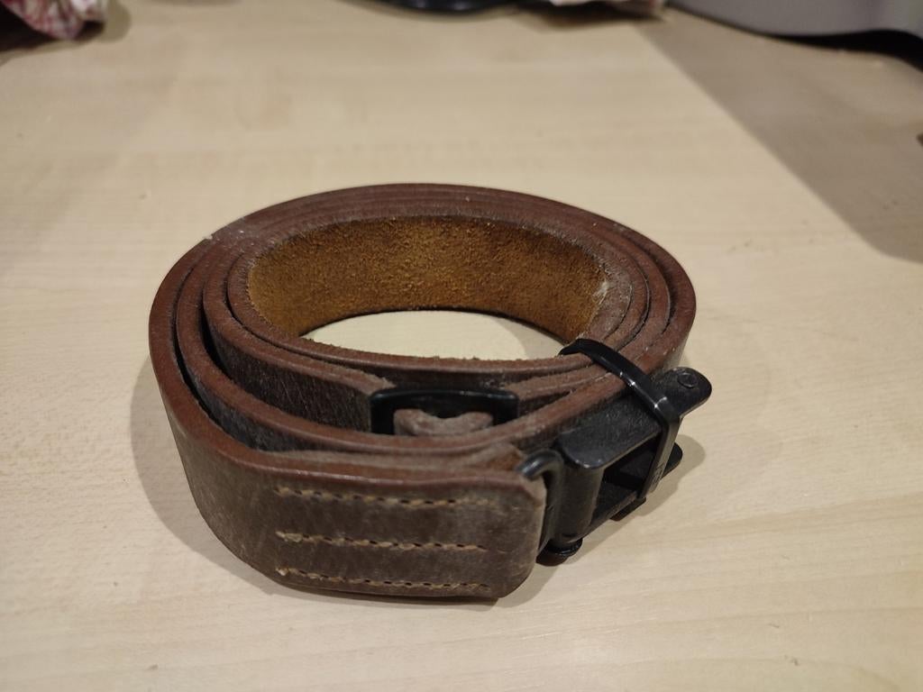 Bretelle replika Mauser Gewehr 88, Collections, Objets militaires | Général, Enlèvement ou Envoi, Armée de terre, Casque ou Béret