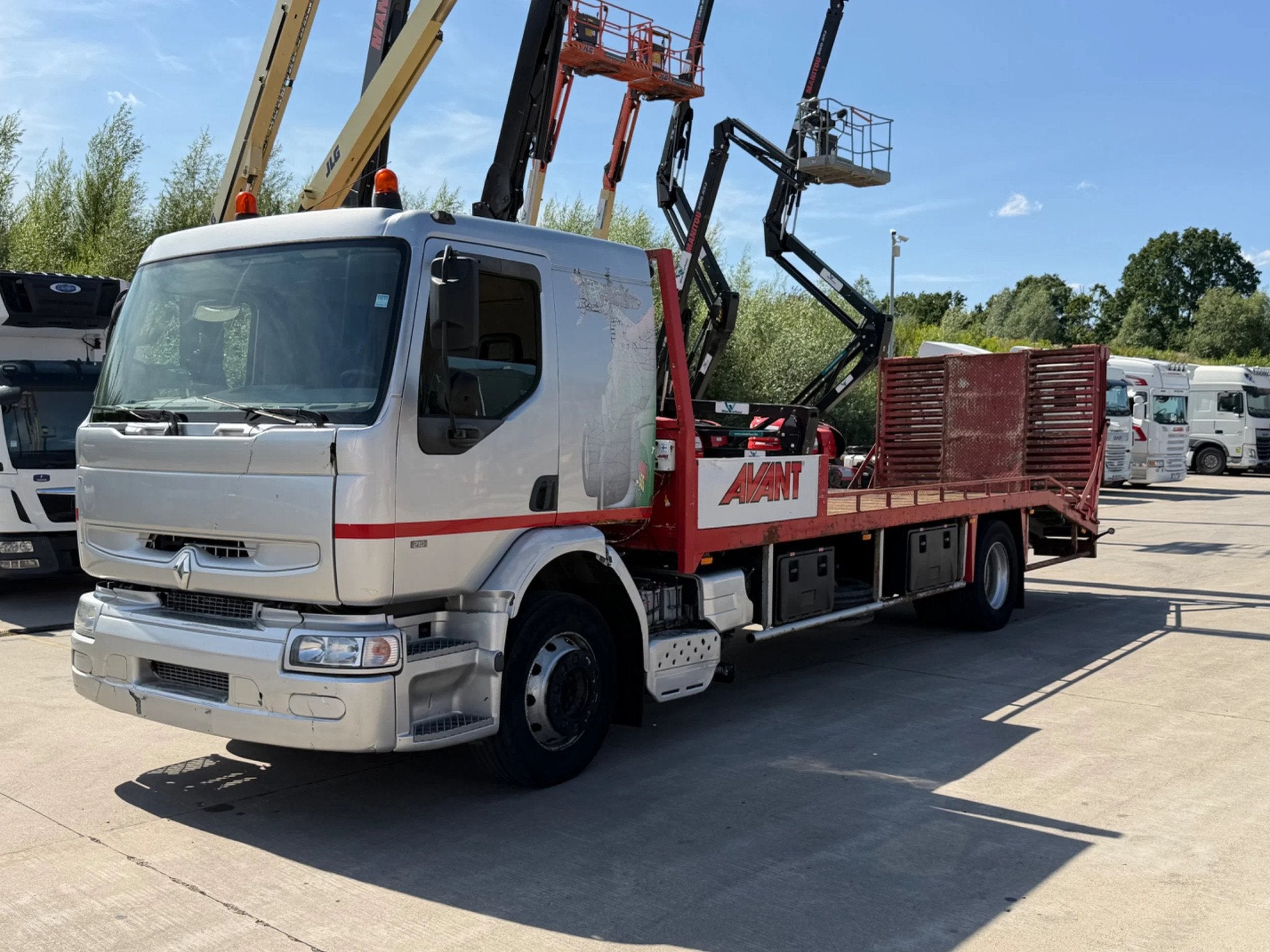 Renault Premium 210 (NO DCI) Machinelader (bj 2000), Renault, Overige brandstoffen, Bedrijf, Te koop