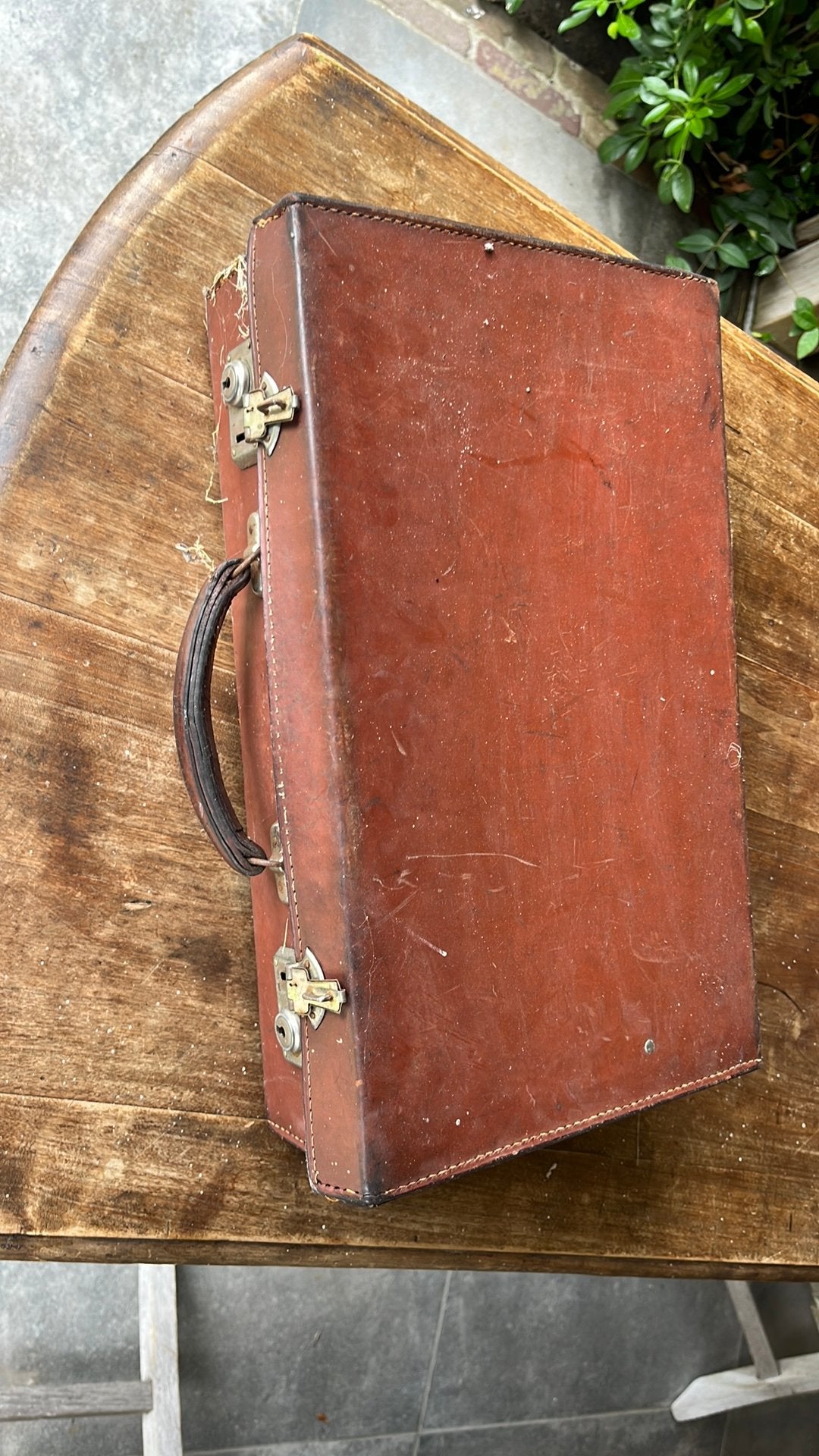 Antieken valiesje, Ophalen of Verzenden