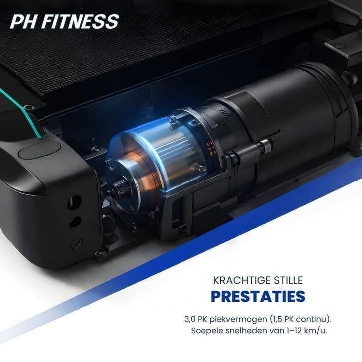 Opvouwbare Loopband TR-800 12 km/u – Nieuw | PH Fitness, Sport en Fitness, Ophalen of Verzenden, Nieuw, Benen, Overige typen