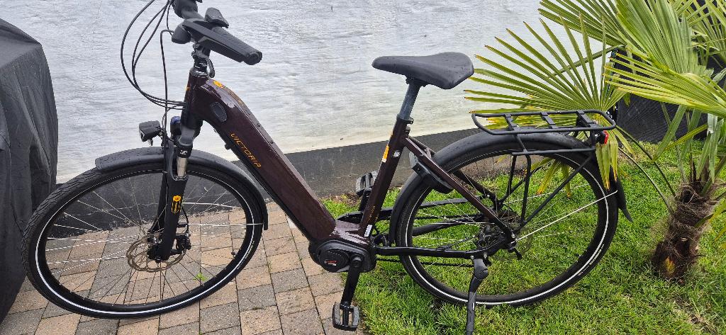 Victoria eTrekking 12.8 Crispy Brown, maat 51, Fietsen en Brommers, Elektrische fietsen, Gebruikt, Overige merken, 47 tot 51 cm