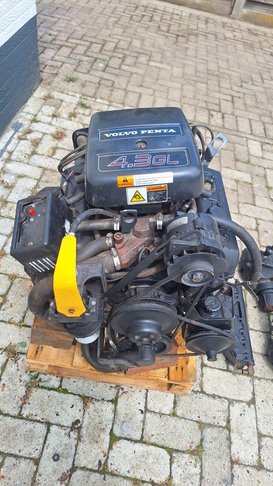 Volvo Penta 4.3 GL V6, Enlèvement, Volvo