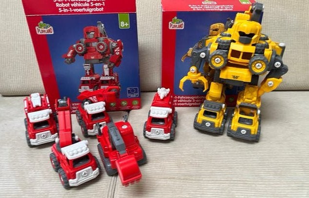 Voertuigrobot, Ophalen, Gebruikt
