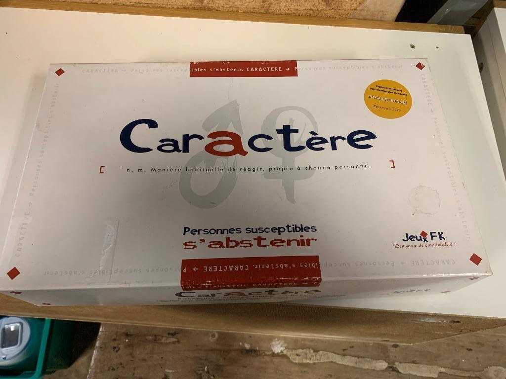 Jeux de société Caractère, Enlèvement, Comme neuf
