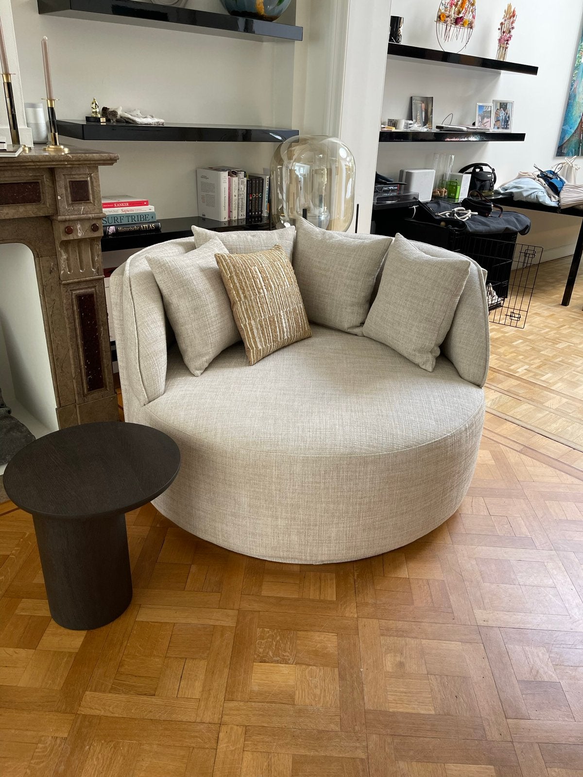 CHARRELL - ronde sofa, Maison & Meubles, Enlèvement, Comme neuf