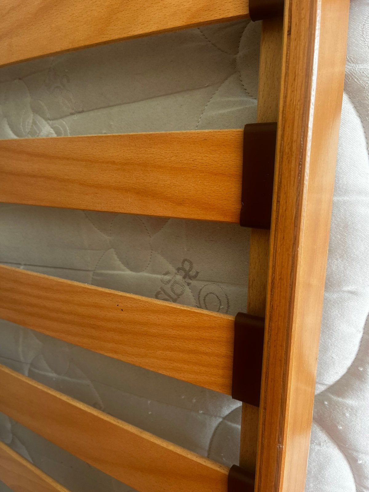 Sommier à lattes et matelas, Maison & Meubles, Enlèvement, Comme neuf