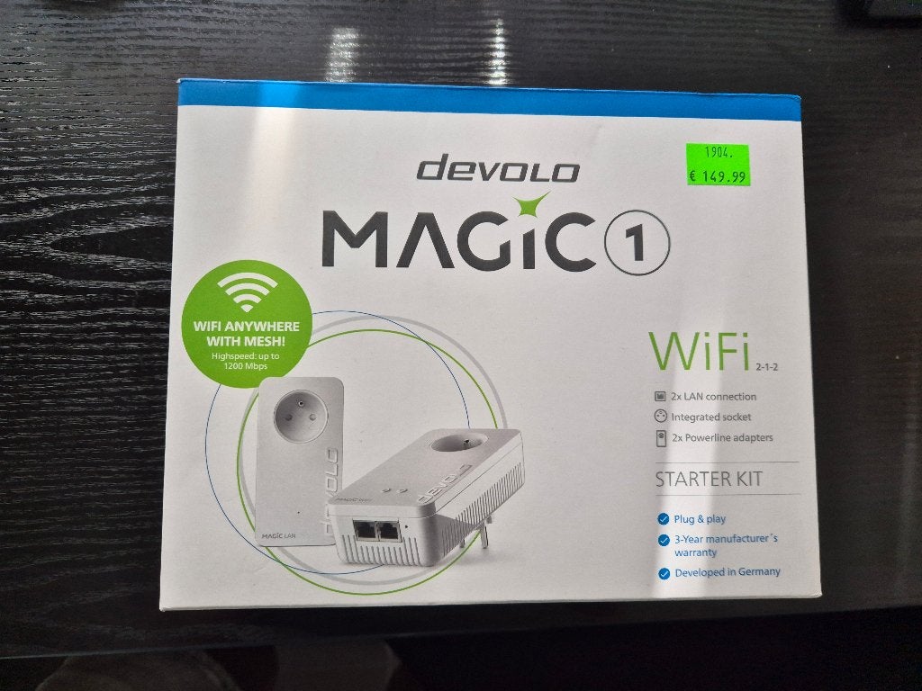 Devolo Magic 1 WiFi : Powerline + WiFi Mesh, Enlèvement, Utilisé, Devolo