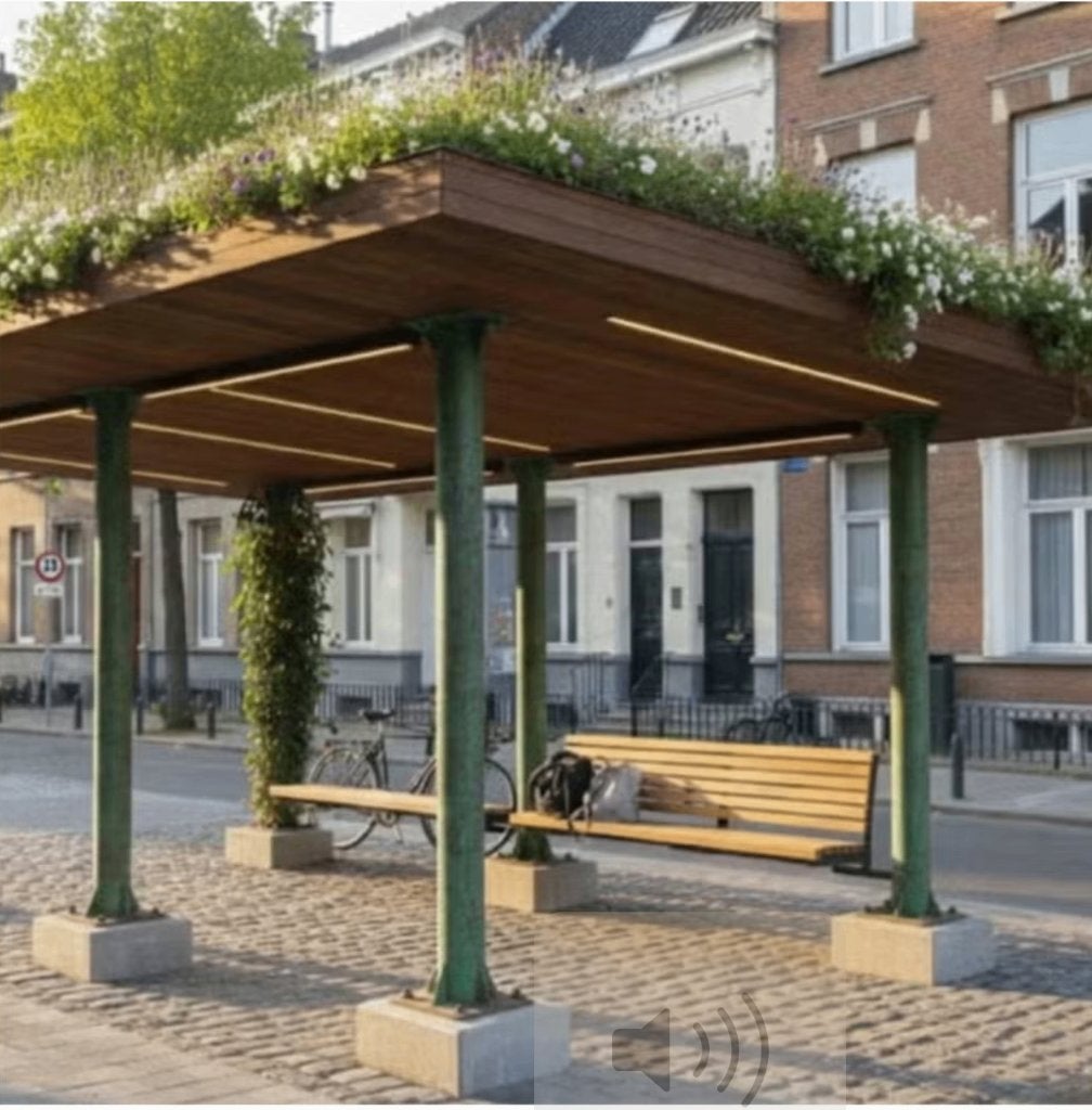 carport palen, Tuin en Terras, Ophalen, Gebruikt, Carport