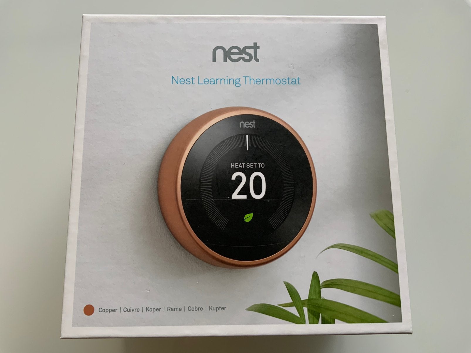 Nest Thermostaat V3 compleet, Ophalen of Verzenden, Zo goed als nieuw