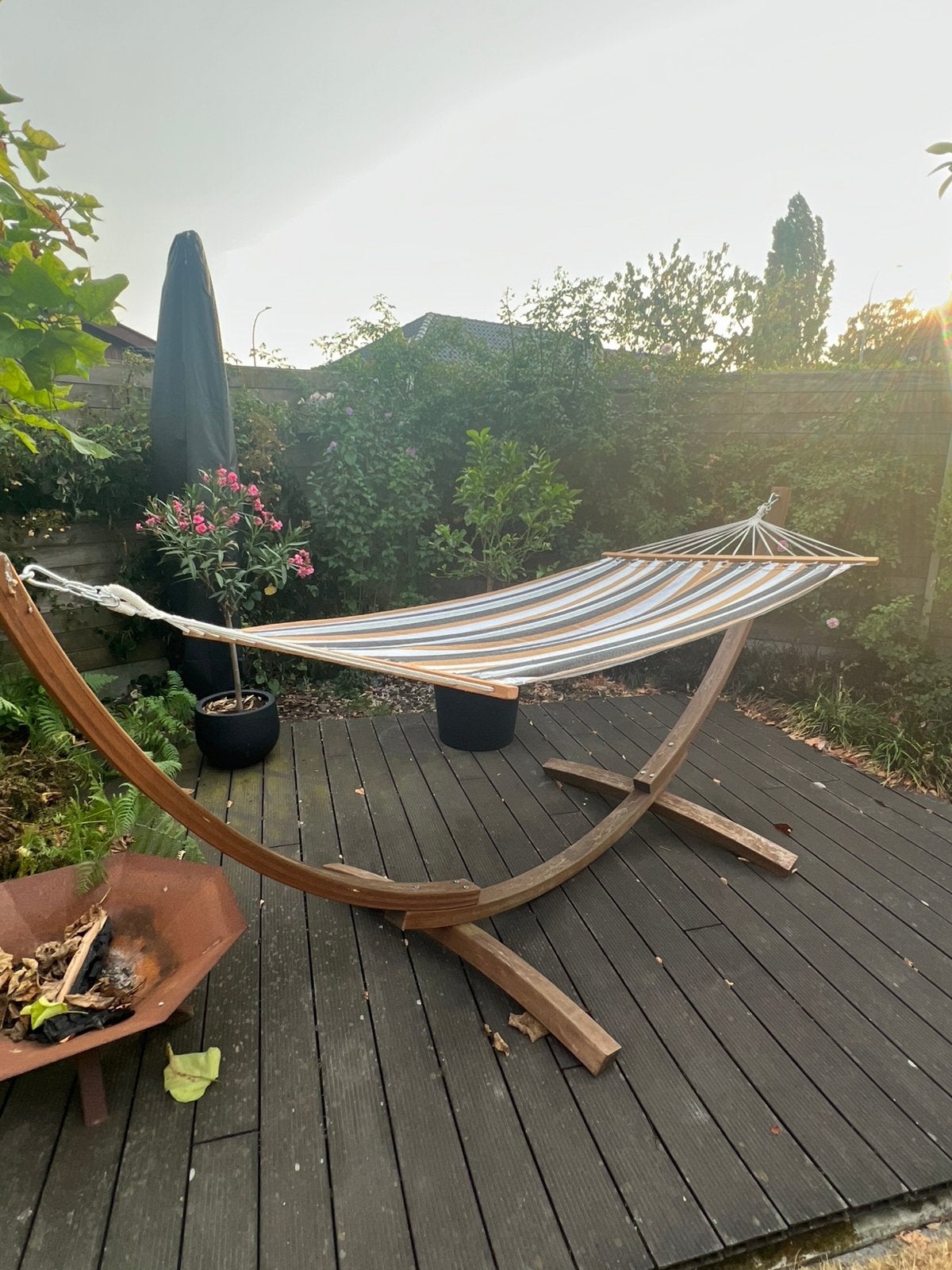 Hangmat, Jardin & Terrasse, Hamacs, Neuf, Avec support, Enlèvement, Multi-personne