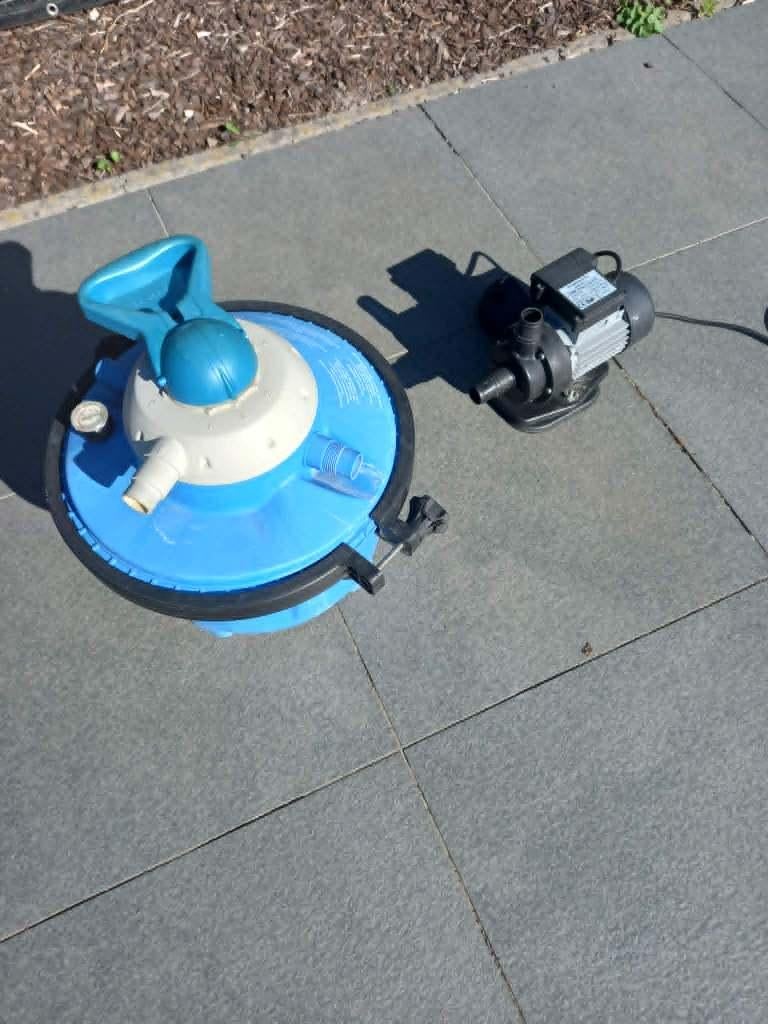 zandfilter pomp voor zwembad, Tuin en Terras, Zwembad-toebehoren, Ophalen, Zo goed als nieuw, Filter
