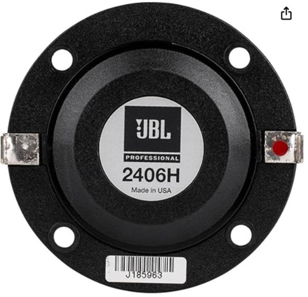 JBL Factory Speaker Replacement Horn Diaphragm 2406H, D8R240, TV, Hi-fi & Vidéo, Enceintes, Enlèvement, Neuf, Autres types, JBL
