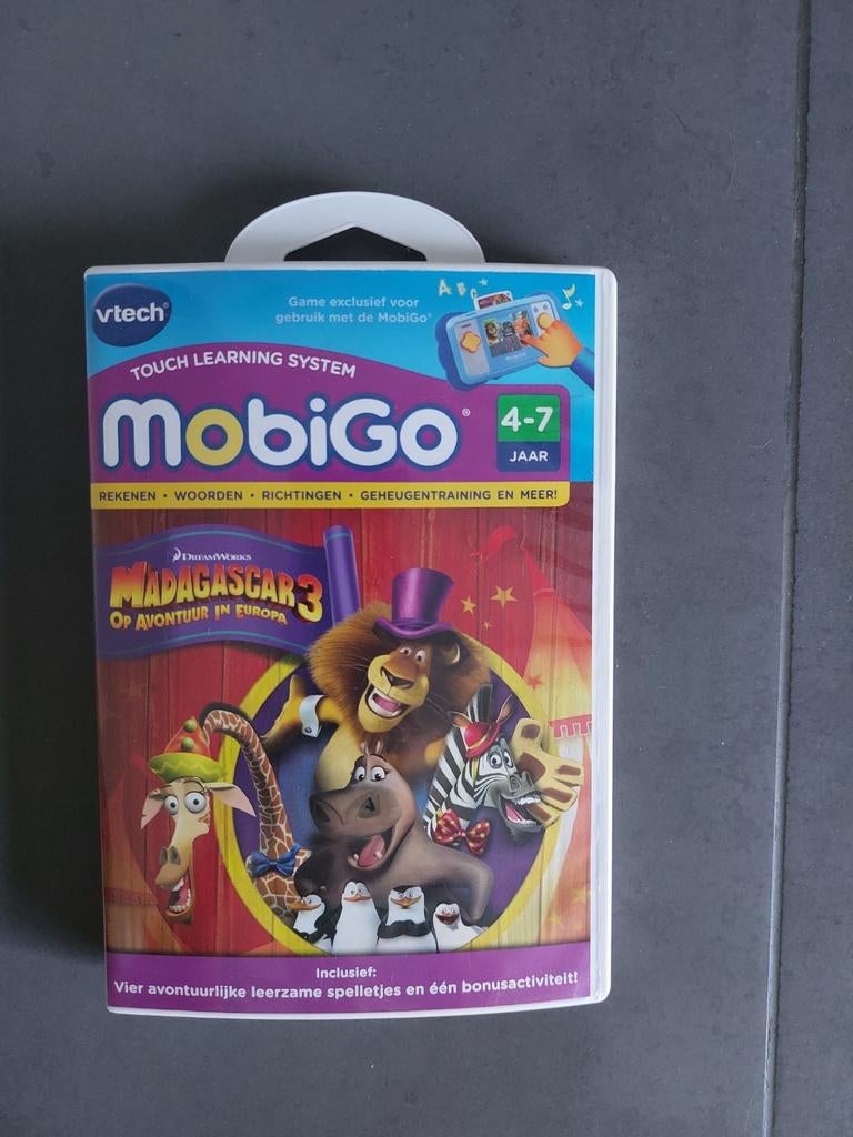 Mobigo Vtech spel - Madagascar 3, Enfants & Bébés, Jouets | Vtech, Enlèvement ou Envoi, Comme neuf