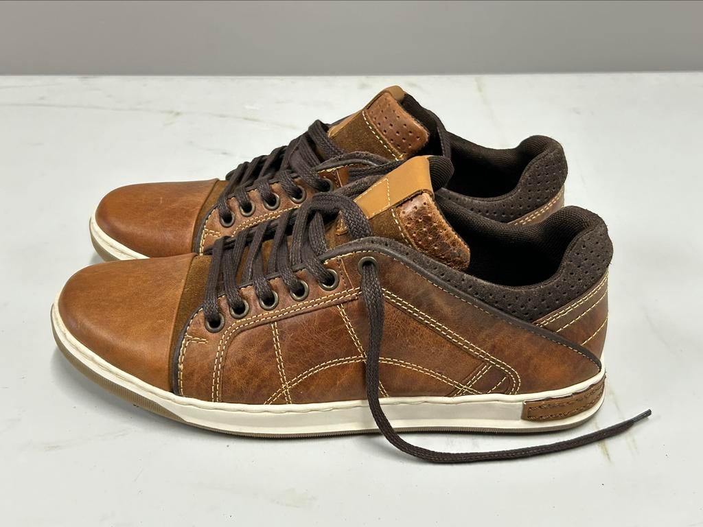 Lederen schoenen maat 40 Starc bruin, Bruin, Starc, Nieuw, Ophalen of Verzenden