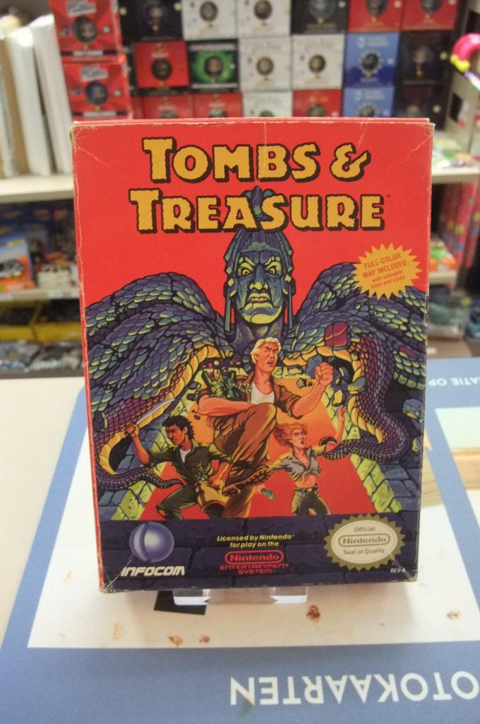 tombs & treasure nes ntsc no manual, Nintendo, Enlèvement ou Envoi, 1 joueur, Jeu de rôle (Role Playing Game)