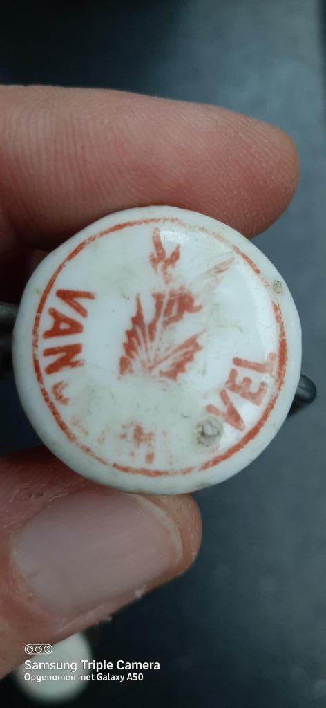 Porseleinen flesdoppen oude bierflessen, Ophalen of Verzenden, Gebruikt, Flesje(s), Overige merken