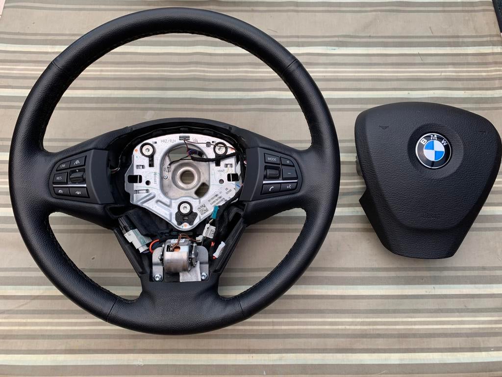 Volant complet + airbag Bmw x5 2016 état impecc fonctionnel, Autos : Pièces & Accessoires, Enlèvement ou Envoi, BMW