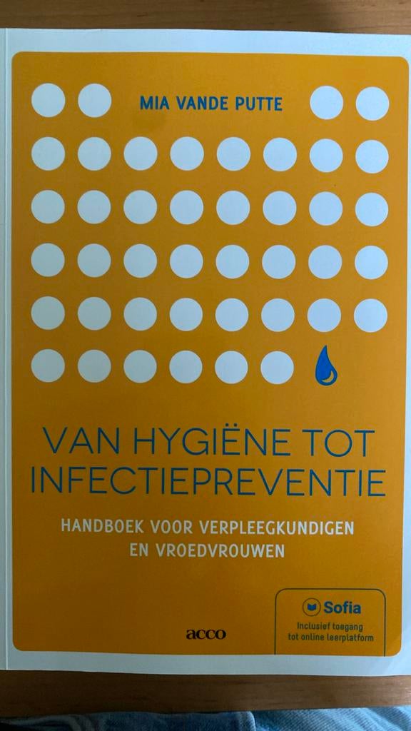 Mia Vande Putte - Van hygiëne tot infectiepreventie, Livres, Science, Comme neuf, Enlèvement ou Envoi