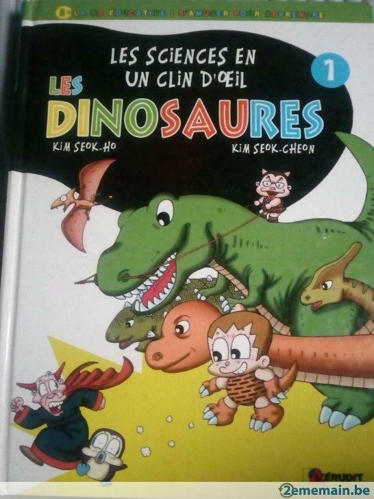 Les sciences en un clin d'oeil. Les dinosaures, Boeken, Kinderboeken | Jeugd | 10 tot 12 jaar, Nieuw, Ophalen