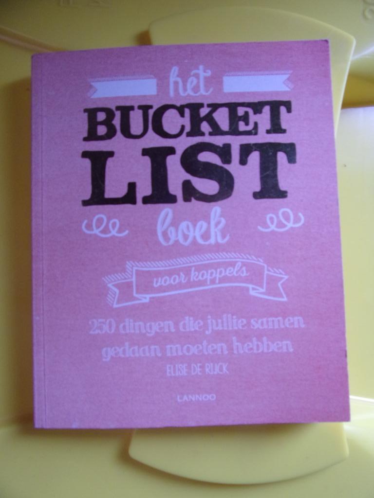 HET BUCKETLIST -BOEK VOOR KOPPELS., Boeken, Ophalen of Verzenden, Zo goed als nieuw