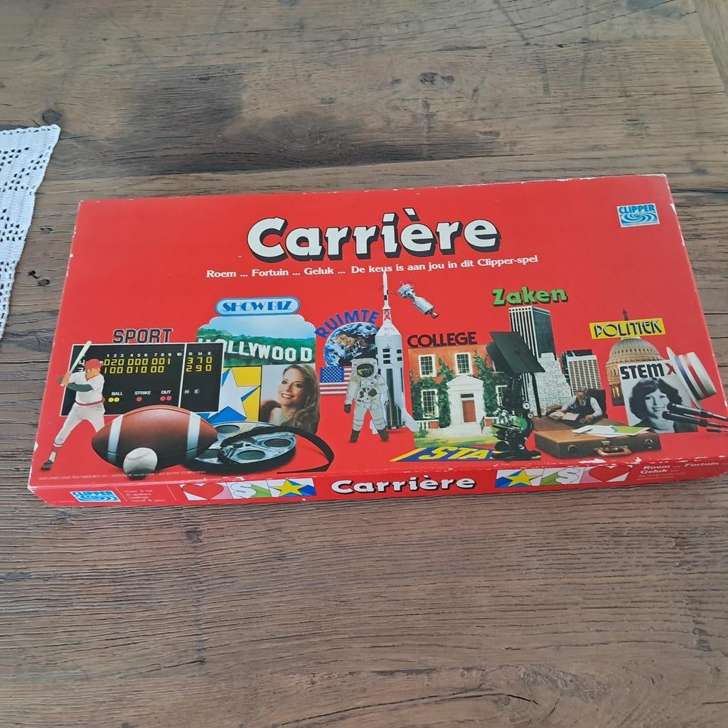 Gezelschapsspel " Carriere ", Hobby en Vrije tijd, Ophalen of Verzenden, Gebruikt
