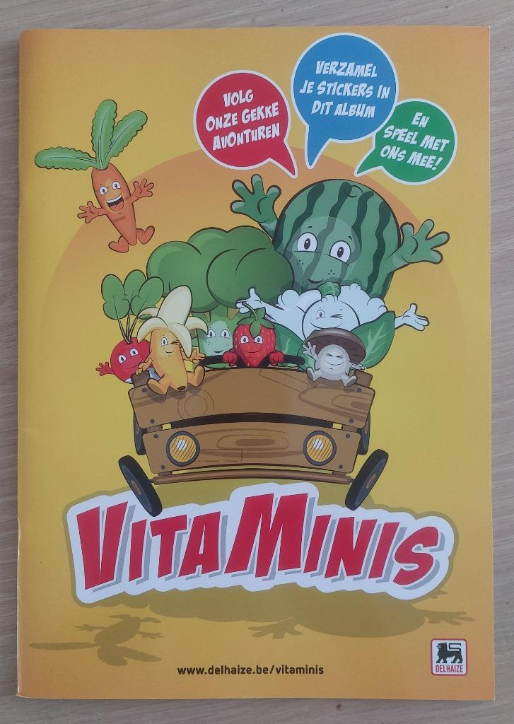 Album Delhaize - VitaMinis, Verzamelen, Overige supermarkten, Ophalen of Verzenden