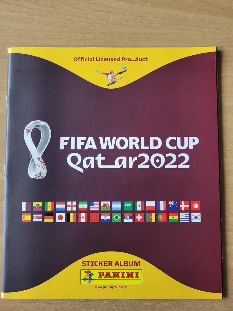 Sticker Album Fifa World Cup Qatar 2022, Panini, Ophalen of Verzenden, Nieuw