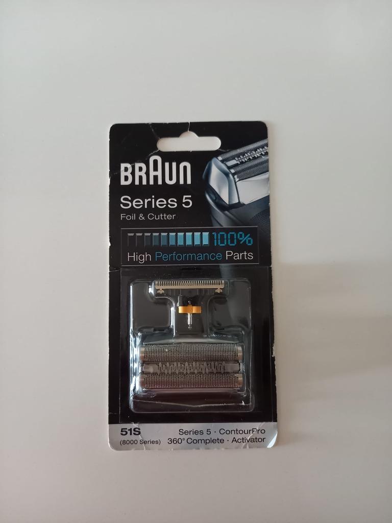 Braun serie 5 S51 scheerblad met messenblok, Elektronische apparatuur, Ophalen of Verzenden, Nieuw, Scheren en Epileren