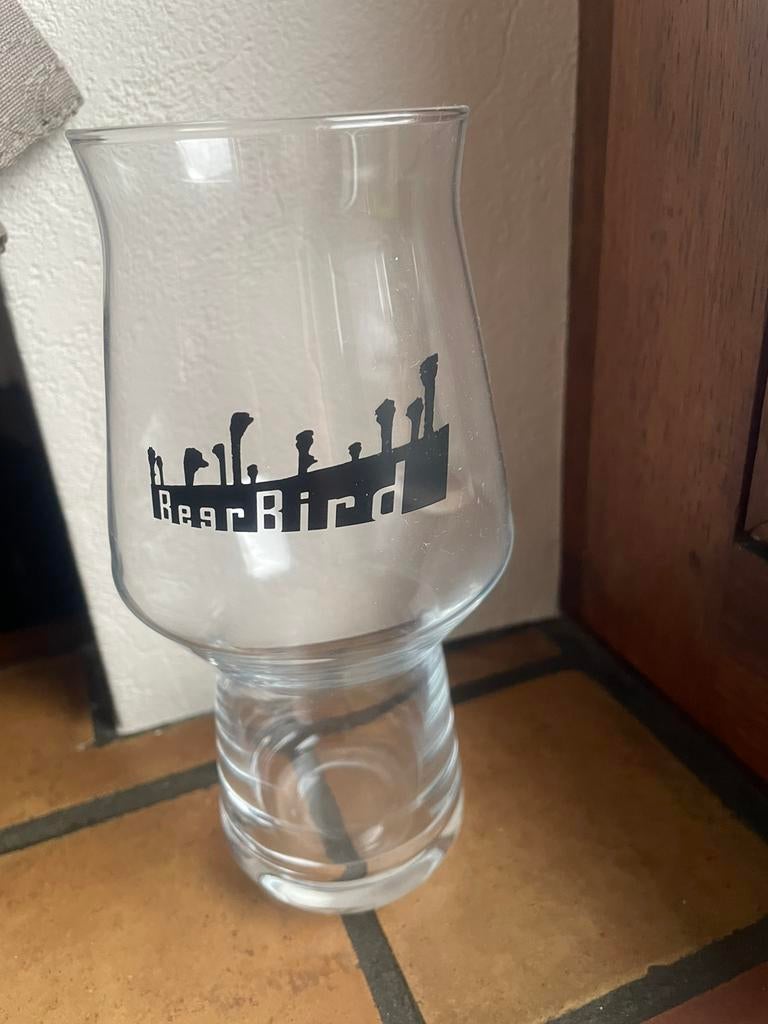 Glas BeerBird Erpe-Mere, Ophalen of Verzenden, Nieuw, Glas of Glazen