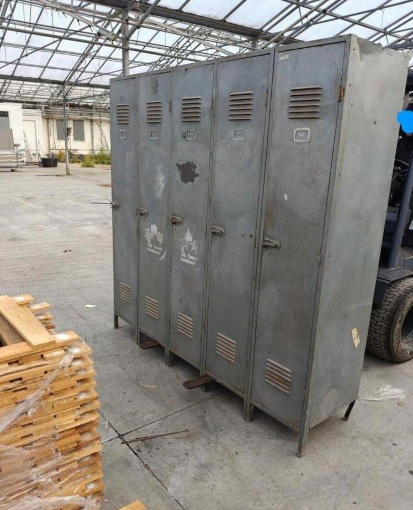 Vintage lockerkast, Huis en Inrichting, Kasten | Lockerkasten, Ophalen, Gebruikt