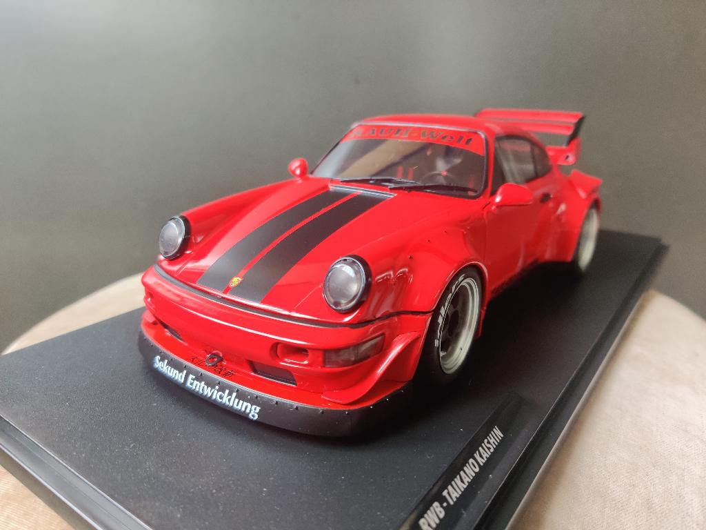 Porsche 911 RWB Taikano Solido 1/18e neuve, en boîte., Ophalen of Verzenden, Nieuw, Auto, Solido
