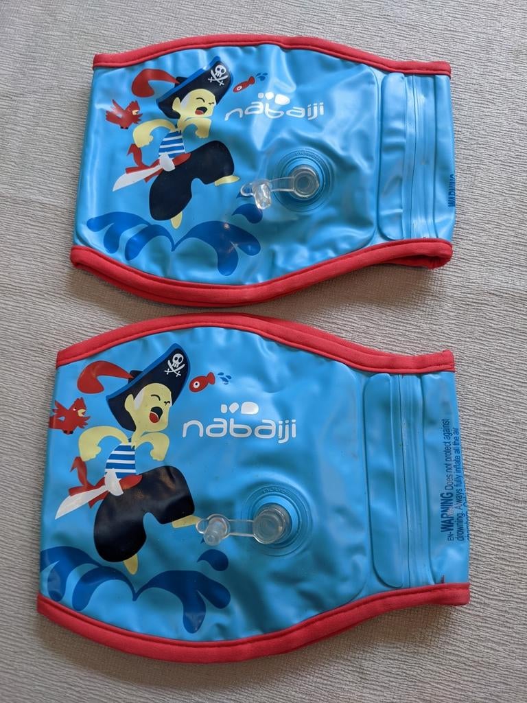 Nabaiji Zwembandjes Piraten Blauw (NIEUW), Ophalen of Verzenden, Nieuw