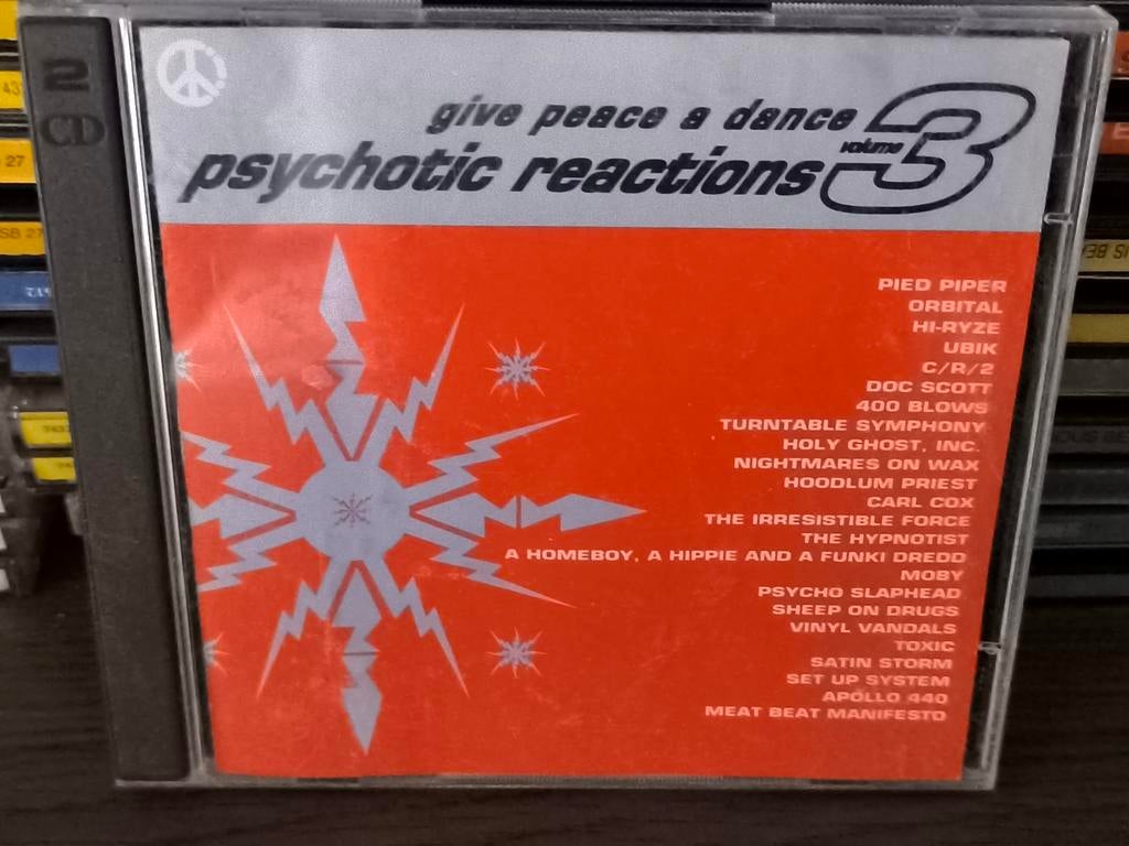 2 cd's, Give peace a chance, Psychotic réactions, Ophalen of Verzenden, Zo goed als nieuw
