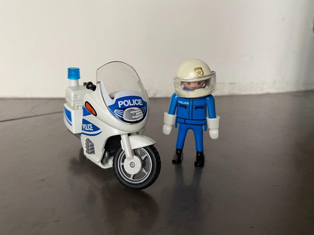 Playmobil - moto de police, Enlèvement ou Envoi, Utilisé
