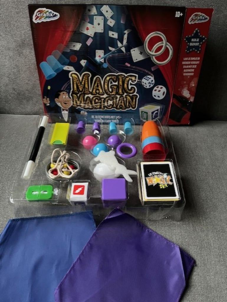 Goochelset Magic Magician, Ophalen, Zo goed als nieuw