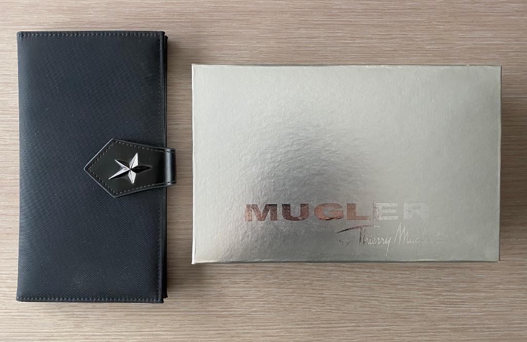 Zwarte kaartenhouder Thierry Mugler - NIEUW, Handtassen en Accessoires, Overige merken, Verzenden, Zwart, Nieuw