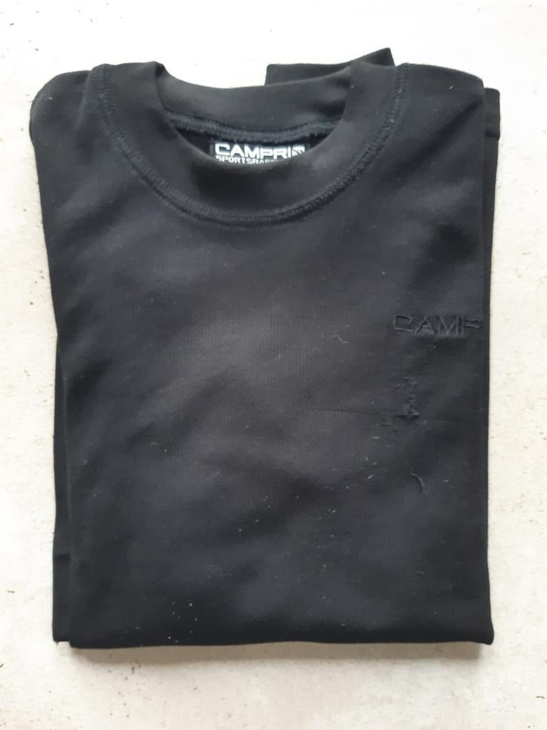 Campri zwarte thermoblouse voor kinderen maat 7/8 jaar, Ophalen of Verzenden, Gebruikt, Campri, Jongen of Meisje