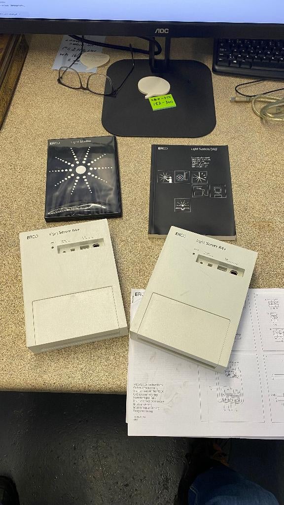 ERCO Light Server 64+ (twee stuks) incl. softw. Light Studio, Enlèvement, Neuf