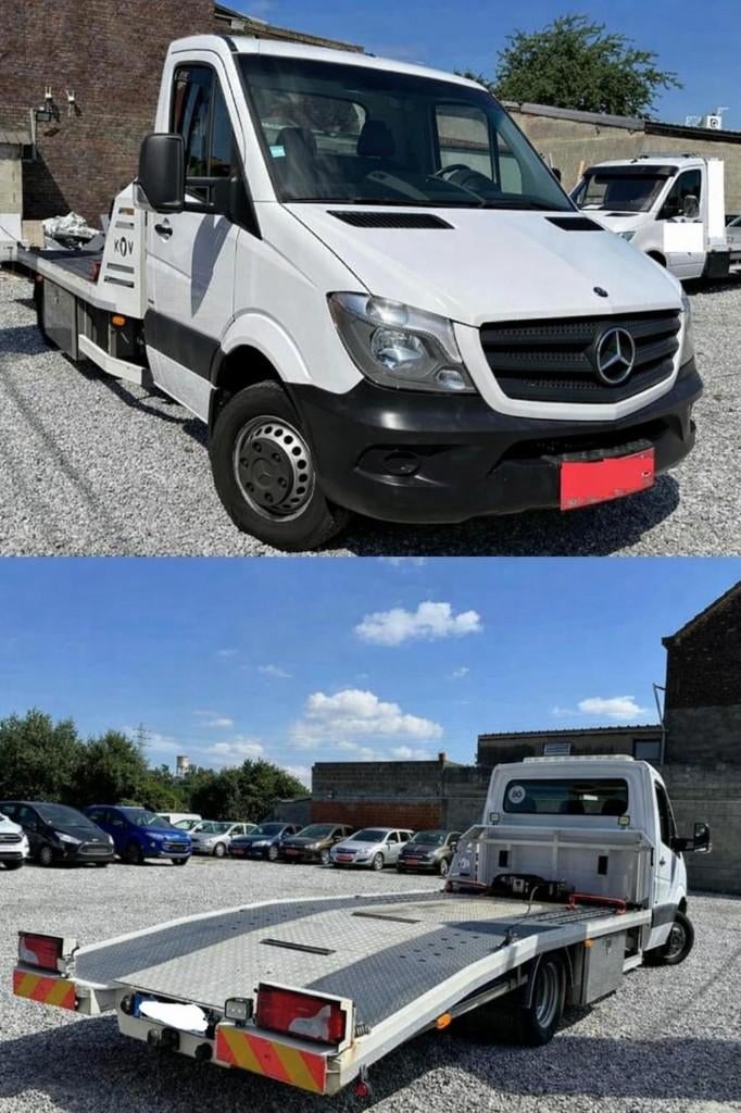 Mercedes-Benz Sprinter 3.0/Panne/5 tonnes, Autos, Achat, Euro 6, 3 places, Noir