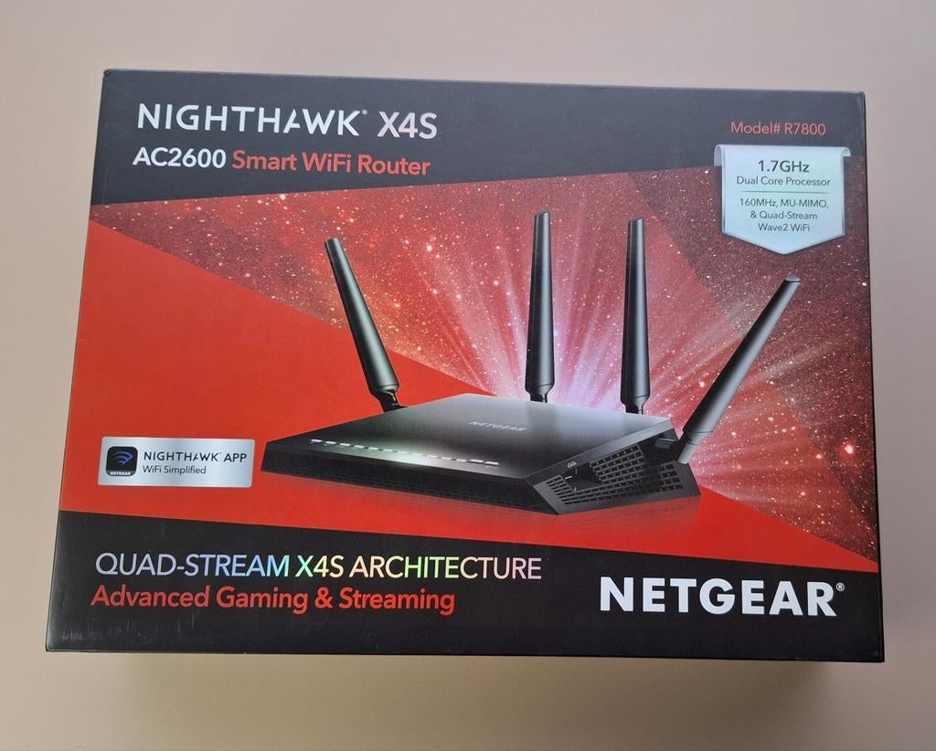 Router Netgear X4S in perfecte staat., Ophalen, Zo goed als nieuw
