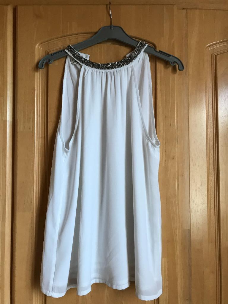 Blouse, Wit, Ophalen of Verzenden, Pimkie, Maat 36 (S)